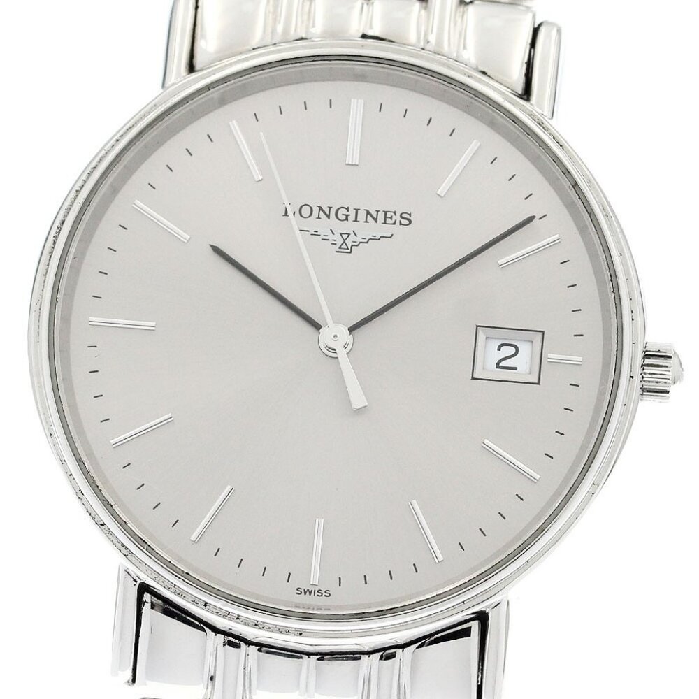 LONGINES Grand classic L4.720.4 Date Silver Dial Quartz Men's Watch_896185